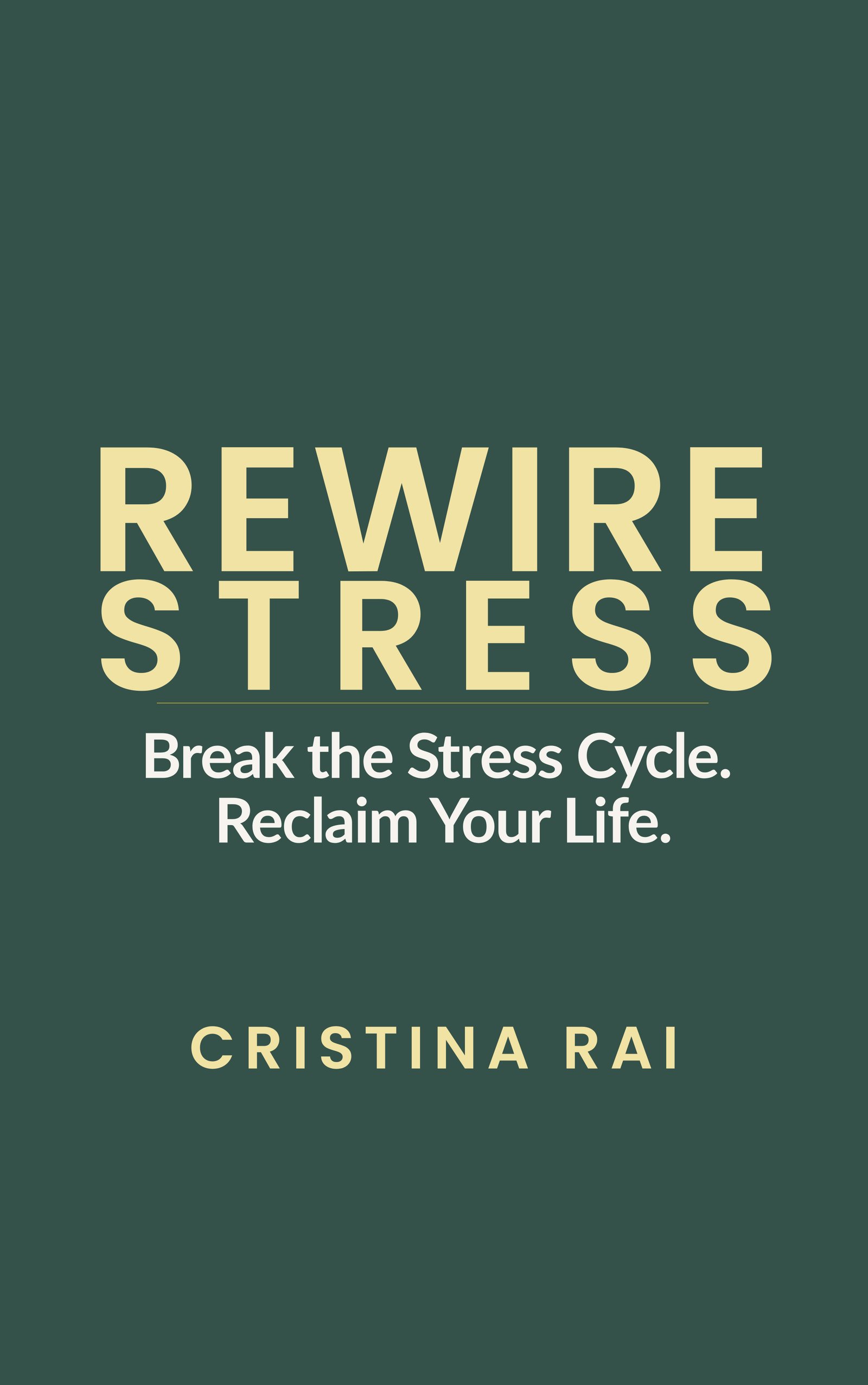 Rewire Stress book cover