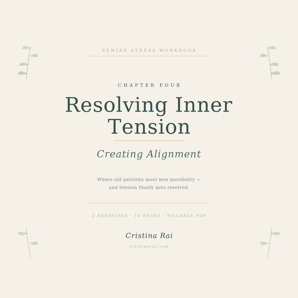 Ch.4 — Resolving Inner Tension: Creating Alignment