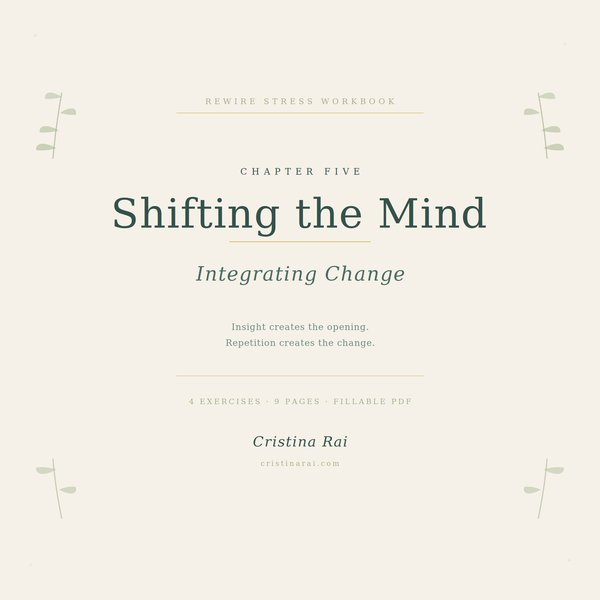 Ch.5 — Shifting the Mind: Integrating Change